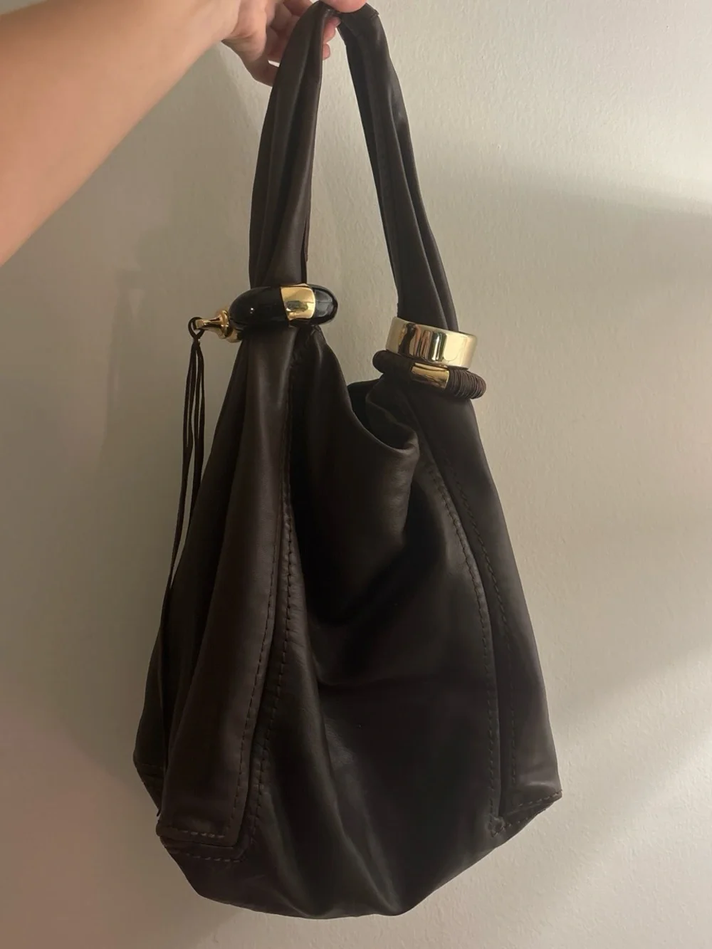 Jimmy Choo Saba hobo bag